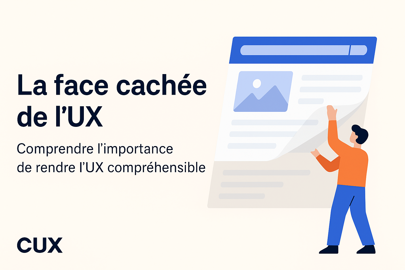 apprentissage UX UI design interface ergonomie